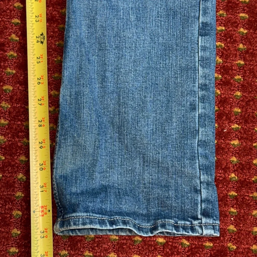 Wrangler 20X No. 42 Jeans Mens 32x34 Blue Excellent Slim Straight Medium Wash